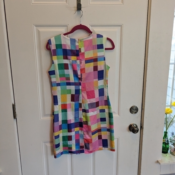Asos Twisted Wunder Mini Dress In Bright Retro Check - Picture 5 of 5